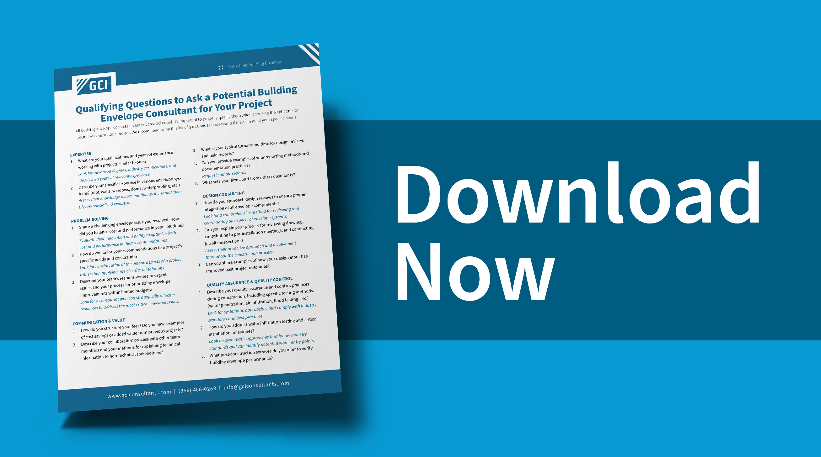 Qualifying Questions To Ask a Envelope Consultant for Your Project